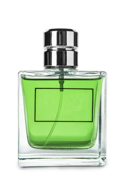 Bottle Aromatic Perfume White Background — Stock Photo, Image