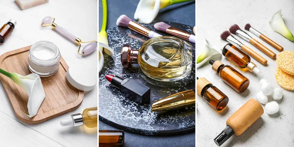 Doğal kozmetik ürünler seti