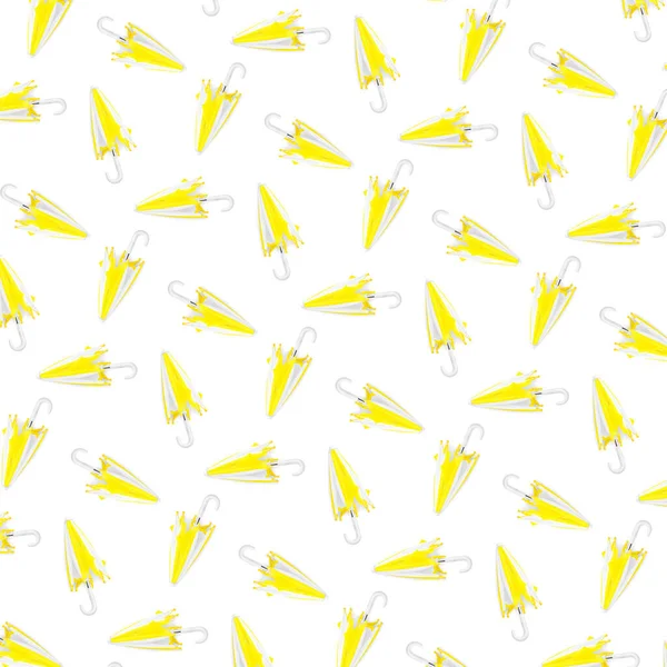 Mnoho Deštníků Bílém Pozadí Vzor Pro Design — Stock fotografie