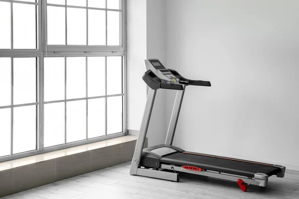 Modern Treadmill Window Room — Stock Photo, Image
