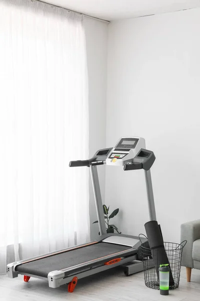Modern Treadmill Interior Light Living Room — ストック写真