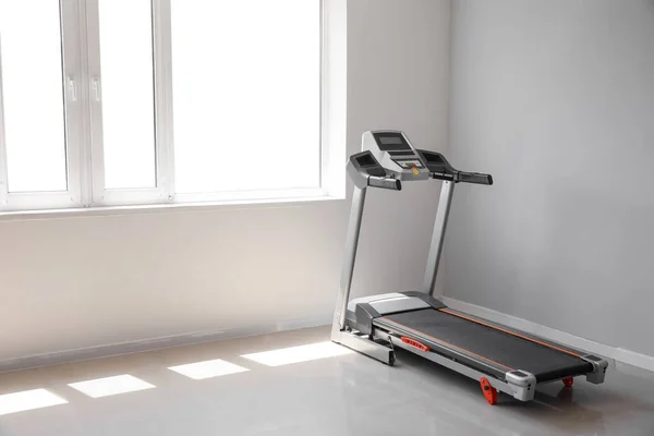 Modern Treadmill Light Wall Room — Stok fotoğraf