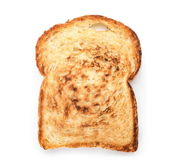 Tasty Toast White Background — Stock fotografie