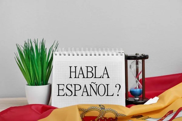 Question Hablas Espanol Do You Speak Spanish Stock Photo