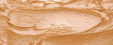 Texture of nut butter as background, closeup