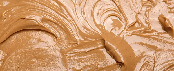 Texture Nut Butter Background Closeup — Stock Fotó