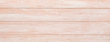 Light wooden texture, closeup. Banner for design