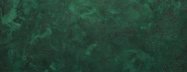 Green Grunge Texture Closeup Banner Design — Stock Photo, Image