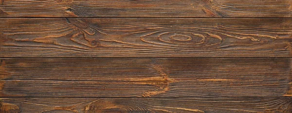 Brown Wooden Board Closeup Banner Design — 图库照片