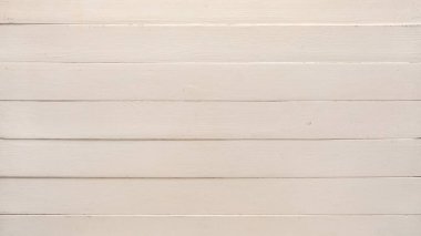 Arka plan olarak beyaz ahşap tahtalar