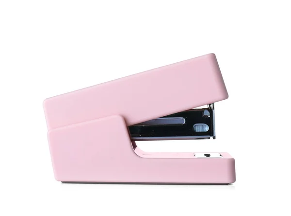 Modern Pink Stapler White Background — Stock Fotó