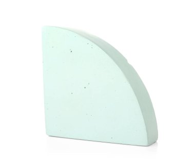 Decorative podium on white background