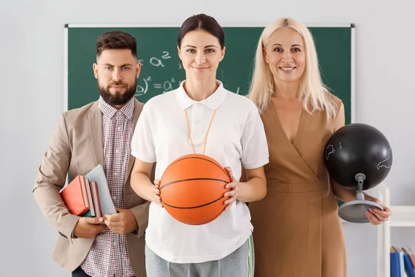 Teachers Books Ball Globe Classroom — Stockfoto