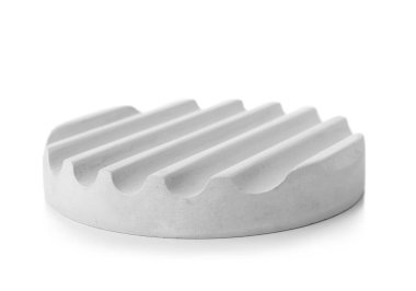 Decorative podium on white background