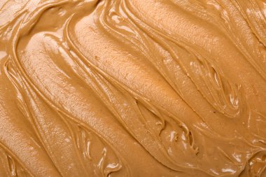 Texture of nut butter as background, closeup