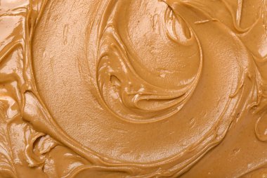 Texture of nut butter as background, closeup