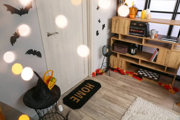 ハロウィーンのための部屋のインテリア — ストック写真