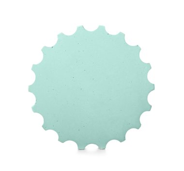 Decorative podium on white background