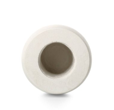 Decorative podium on white background