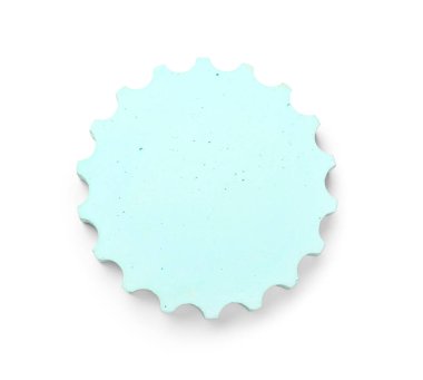 Showcase pedestal on white background