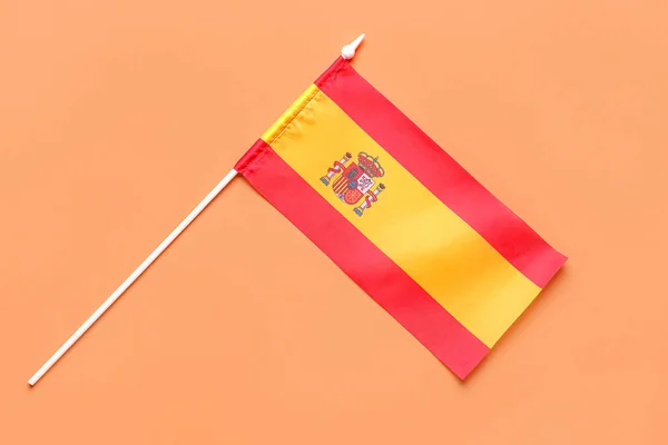 Flag Spain Color Background — ストック写真