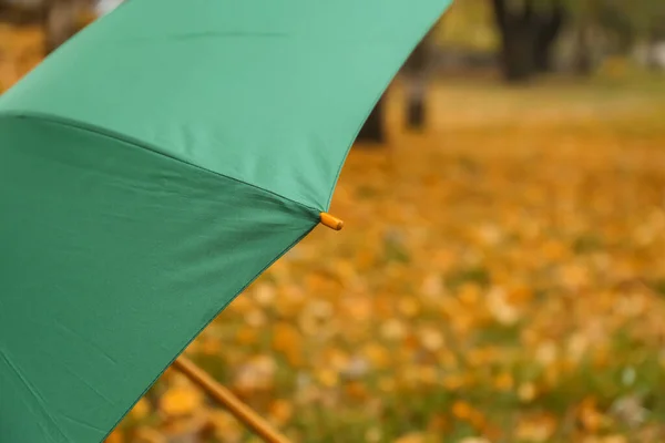 スタイリッシュな明るい傘の屋外 クローズアップ — ストック写真