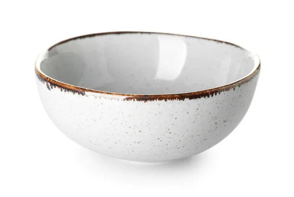 Ceramic Bowl Isolated White Background — Stock Photo, Image