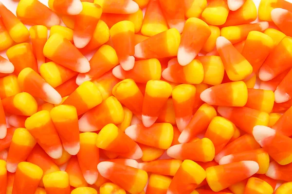 Halloween Candy Corns Background — Stock Photo, Image