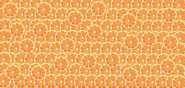 Многие Ломтики Спелых Апельсинов Качестве Фона Патент Дизайн — стоковый вектор
