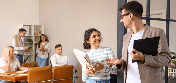 Business Colleagues Working Office — Stock Photo, Image