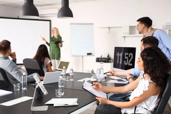 Affärskollegor Möte Office — Stockfoto