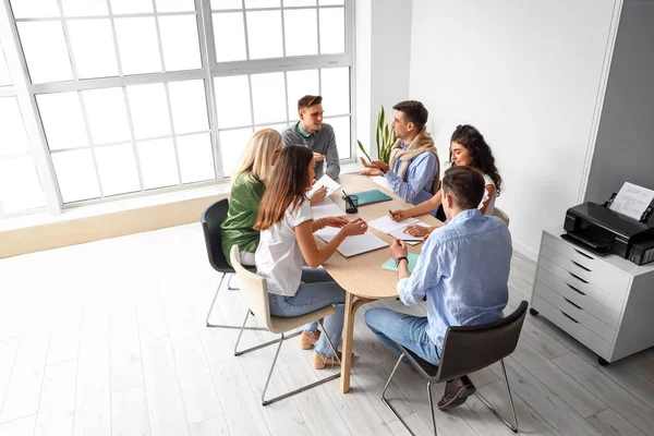 Business Workers Having Meeting Office — Stock Photo, Image