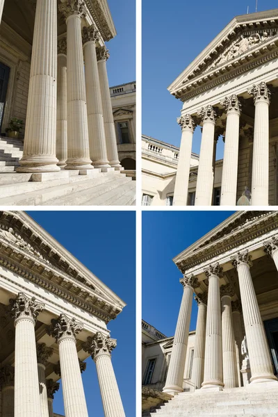 Collage of courts — Stock Photo, Image