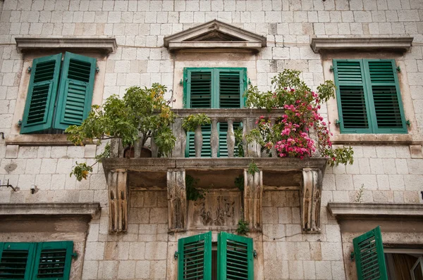 Traditionella Adriatiska hus — Stockfoto