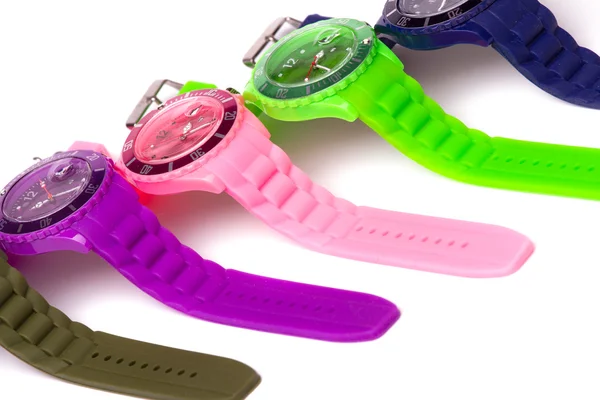 Relojes coloridos — Foto de Stock