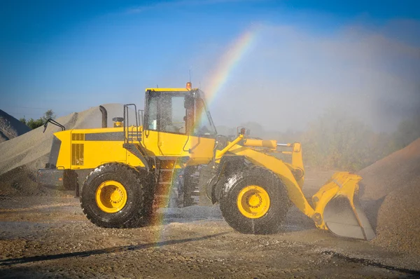 Loader grävskopa maskiner entreprenadmaskiner — Stockfoto