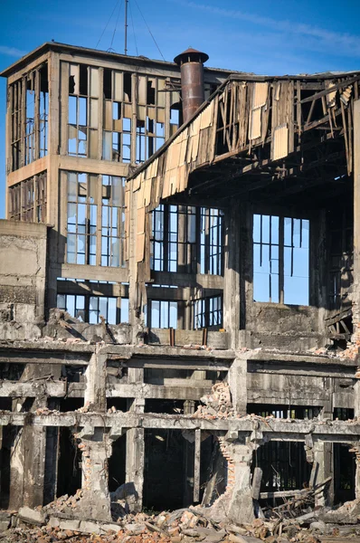 파괴 건물 — 스톡 사진