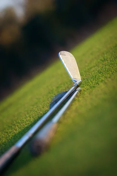 Golf sahasında golf club — Stok fotoğraf