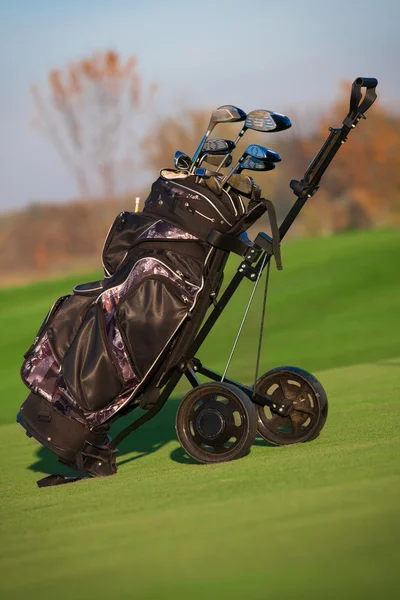 Golf klubok-golfbag — Stock Fotó