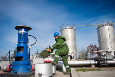 gaz üretim operatörü