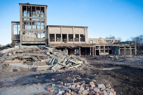 Ruined buildings — Stock Photo, Image