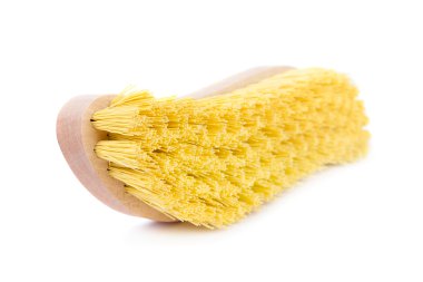 beyaz izole tel fırça aracı