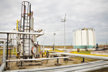 gaz depolama ve boru hattı