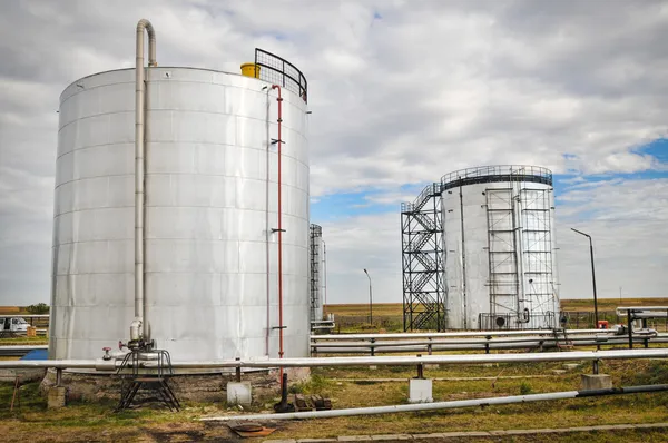 Almacenamiento y gasoducto — Foto de Stock