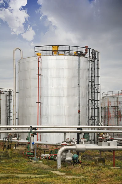 Almacenamiento y gasoducto — Foto de Stock