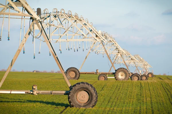 Système d'irrigation à pivot central — Photo