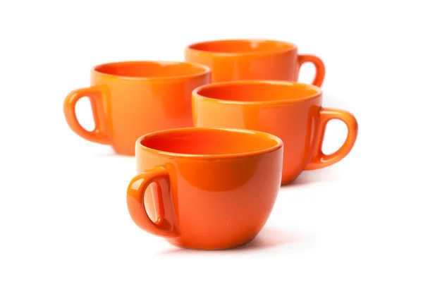 Taza naranja — Foto de Stock