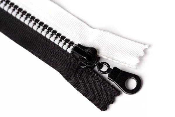 Zip black and white — Stock Photo, Image