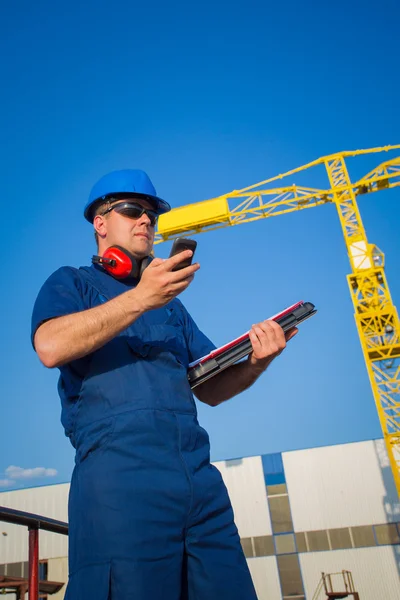 Shipyard worker — Stock Photo, Image