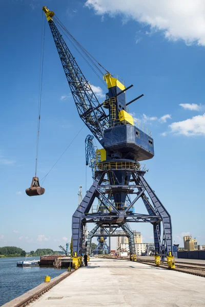 Port crane — Stock Photo, Image